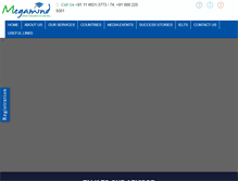 Tablet Screenshot of megamindonline.com